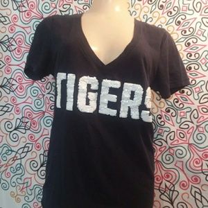 Pink bling tiger tee